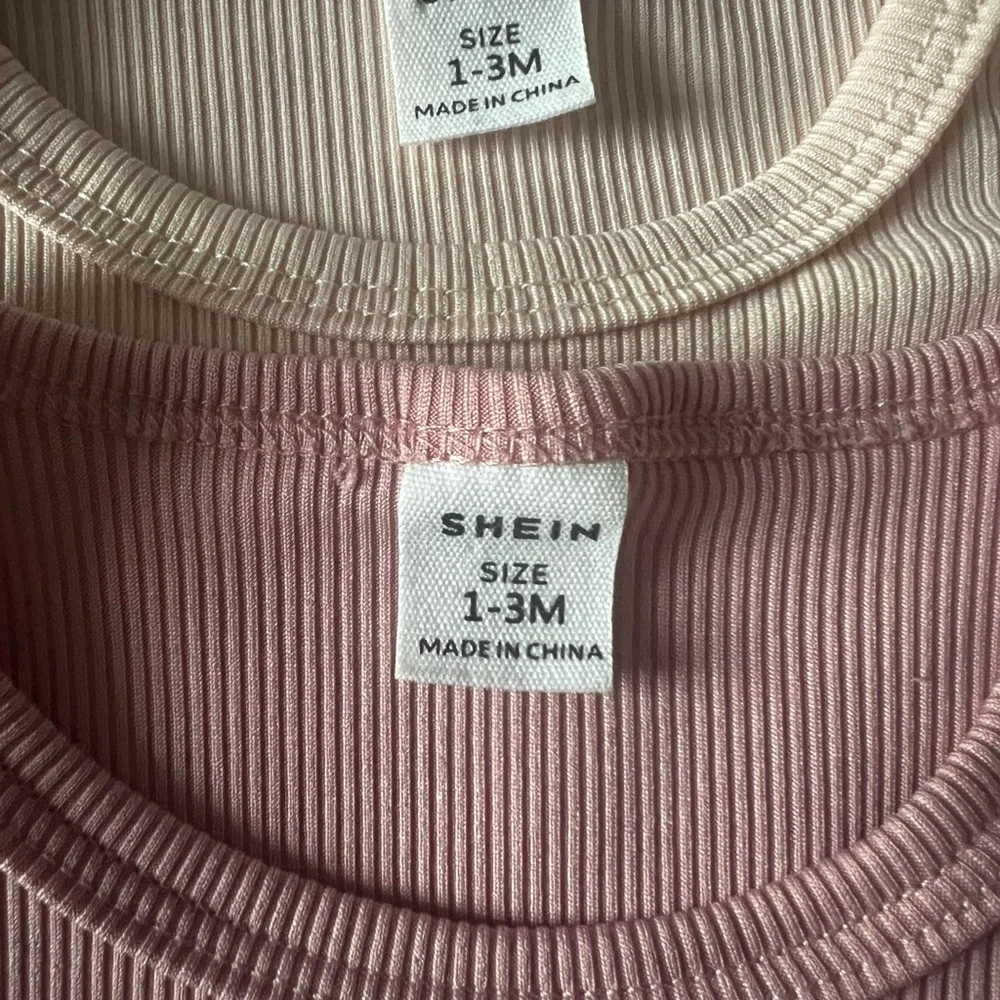 Shein Baby Ribbed T-Shirts Set - Picture 4 of 5